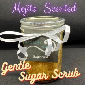 Mojito Scented gentle sugar scrub 8oz